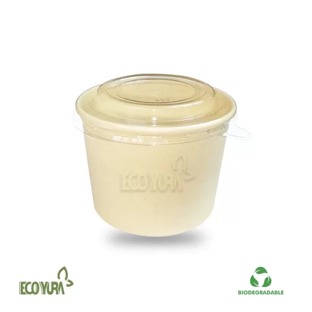 Bowl de Bambú biodegradable 330ml